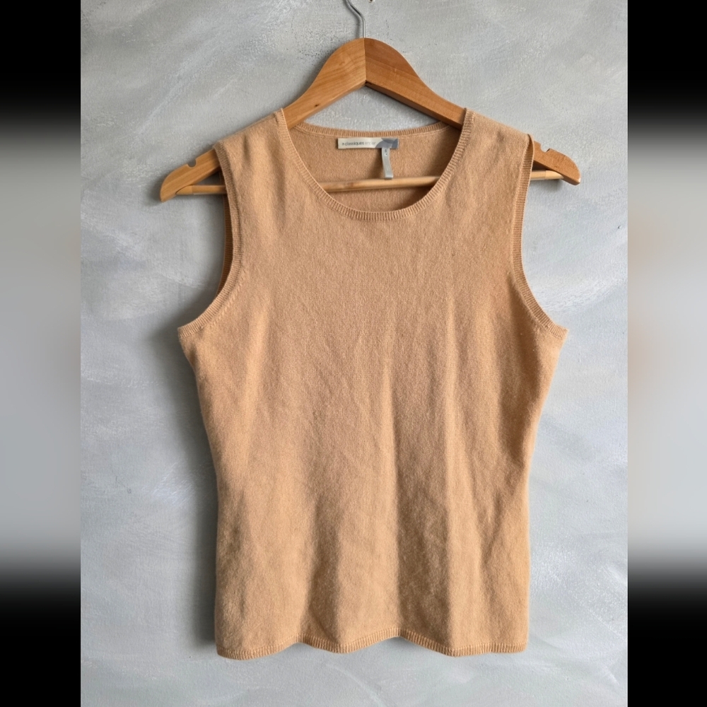 Classiques Entier Camel Cashmere Vest Women S Substantial Capsule
